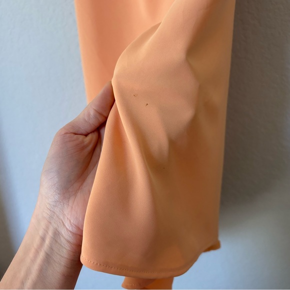 Abercrombie Peach Slip Dress - Picture 6 of 10